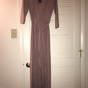 Fashion Nova Nude maxi dress
